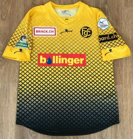 ORIGINAL MATCHWORN FC SCHAFFHAUSEN # 29 SADIK TRIKOT FCS M