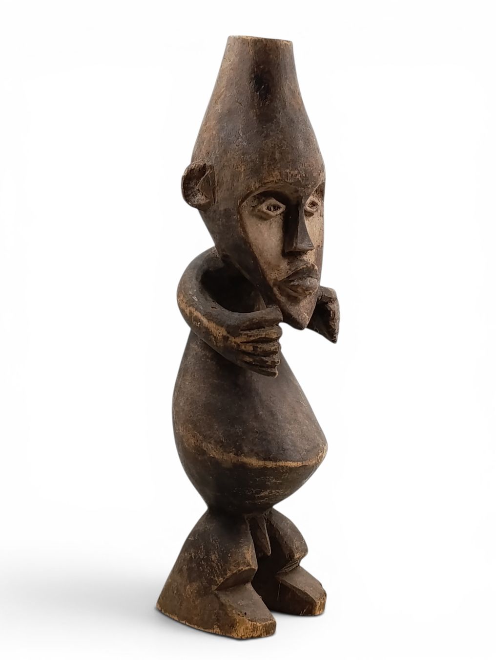 Statuette: Antike Afrikanische Ahnenfigur aus Holz – Usato da Hochfelden venduto da Relict 1