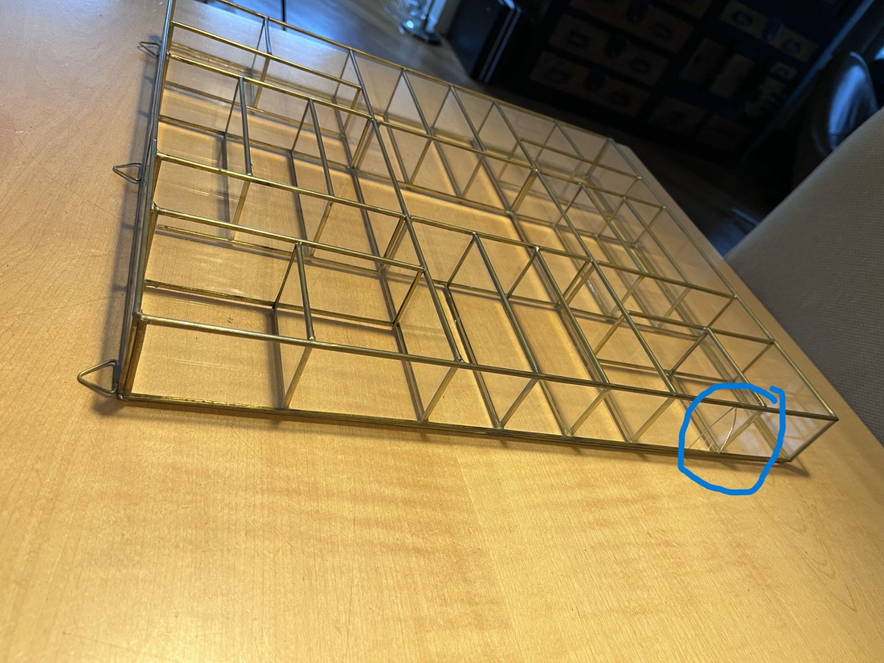 Scaffali: Glassetzkasten aus Messing – Usato da Arni AG venduto da assegna712 4