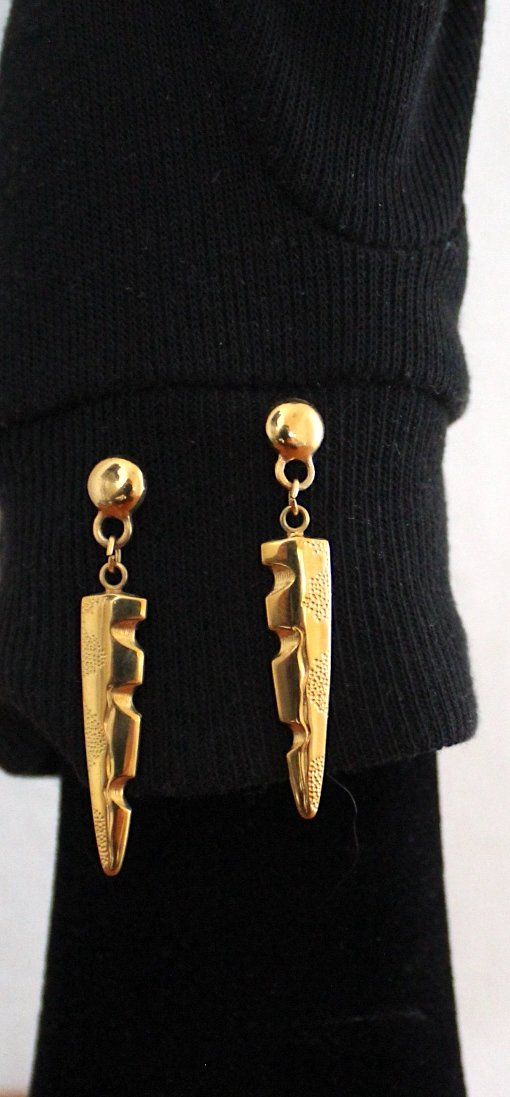 Orecchini pendenti & Orecchini a lobo: Neu, Ohrhänger Modeschmuck, Länge ca. 4.3 cm – Usato da Locarno venduto da madame-tus-sauds
