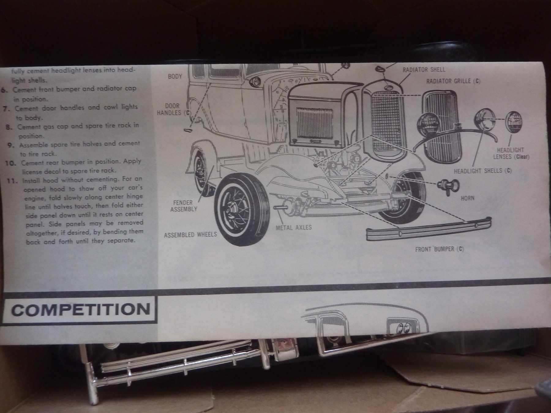 Kit di modellismo & Modellini statici: 32 FORD BONNIE & CLYDE – Nuovo e nell'imballaggio originale da Balsthal venduto da bouteliee 4