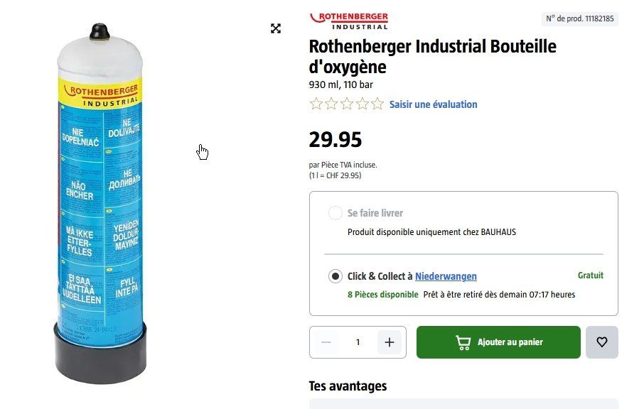 Löten & Schweissen: Petit Chalumeau  -  TRES PRATIQUE ! – Gebraucht aus Fribourg von danitaner 8