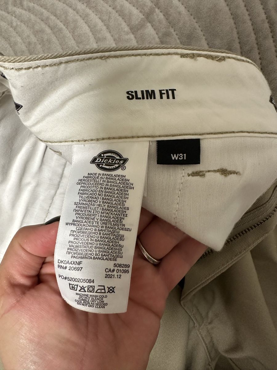 Dickies Pantaloni: Dickies Slim Fit Shorts Size W31 Stripe Pattern – Nuovo (secondo la descrizione) da Elgg venduto da gha_c8dx 6