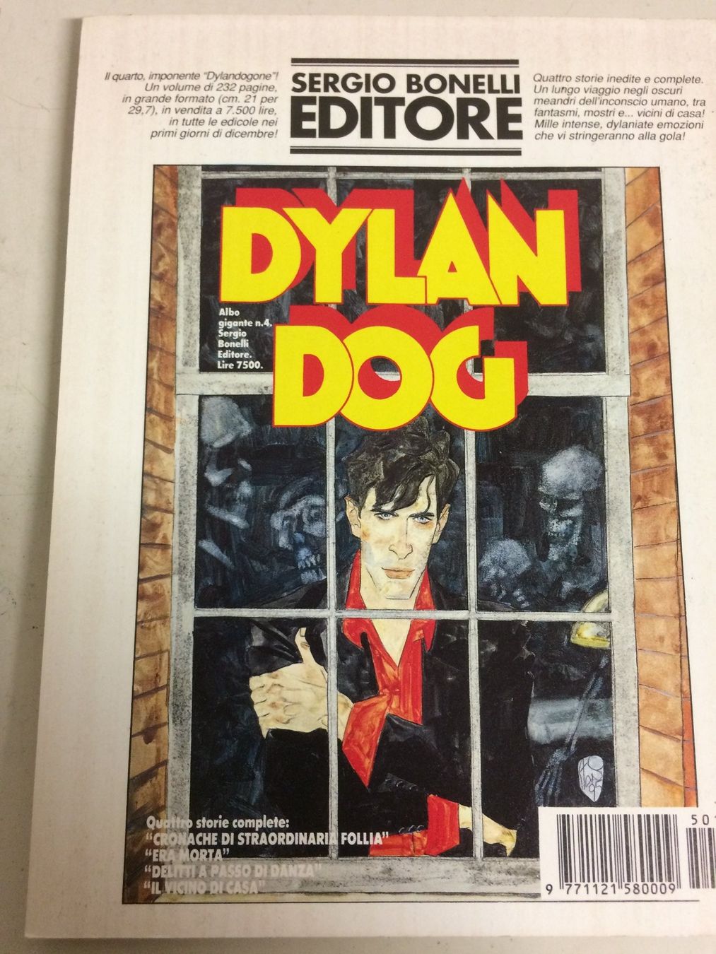Fumetti: DYLAN DOG  # 111 LA PROFEZIA  Sergio Bonelli‪ 1995 – Usato da Vezia venduto da Aquarius_Age 1