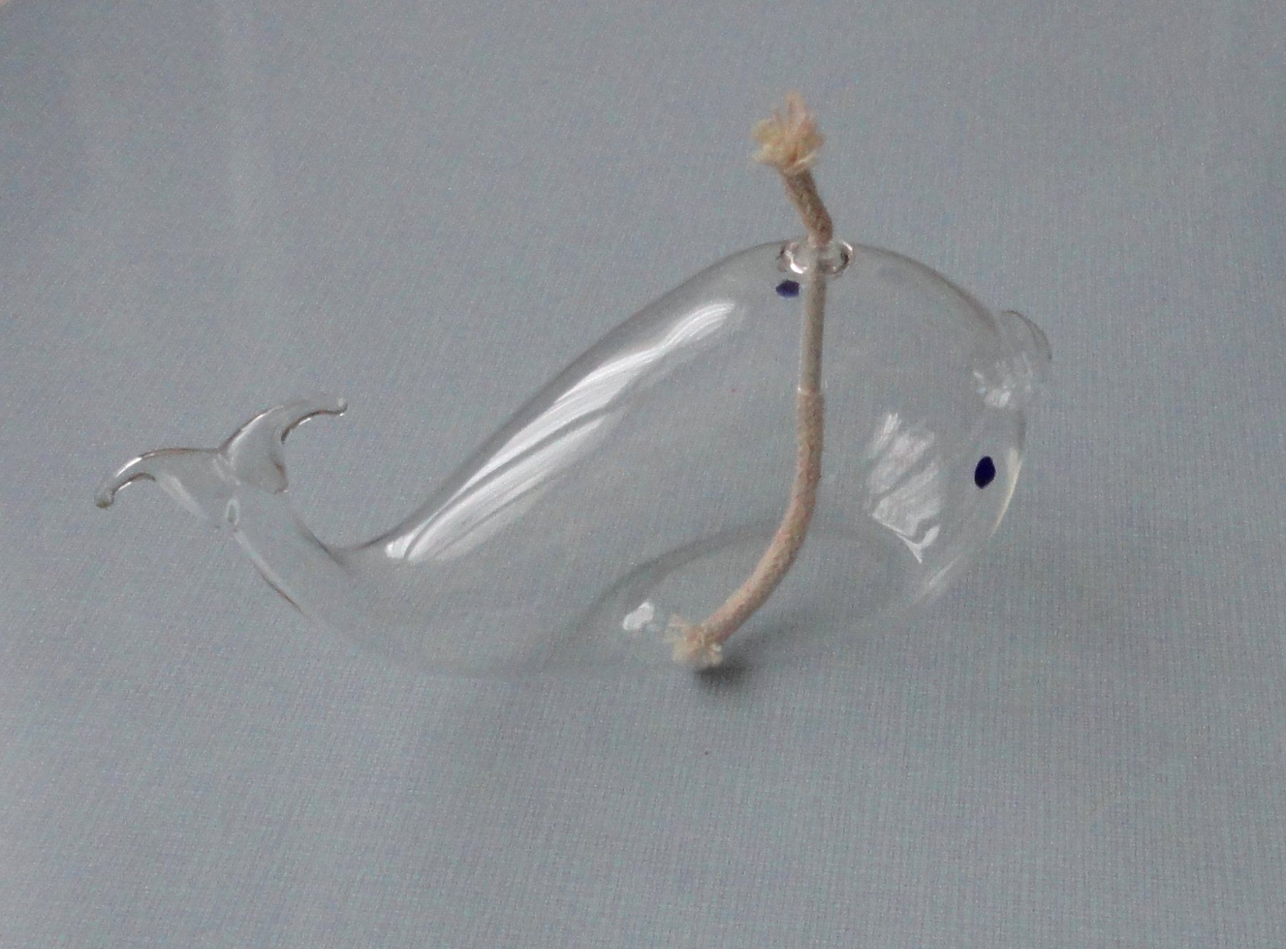 Tutte le decorazioni: Glasfisch mit Dochteinsatz Länge 19cm – Nuovo (secondo la descrizione) da zürich venduto da parts5060 1