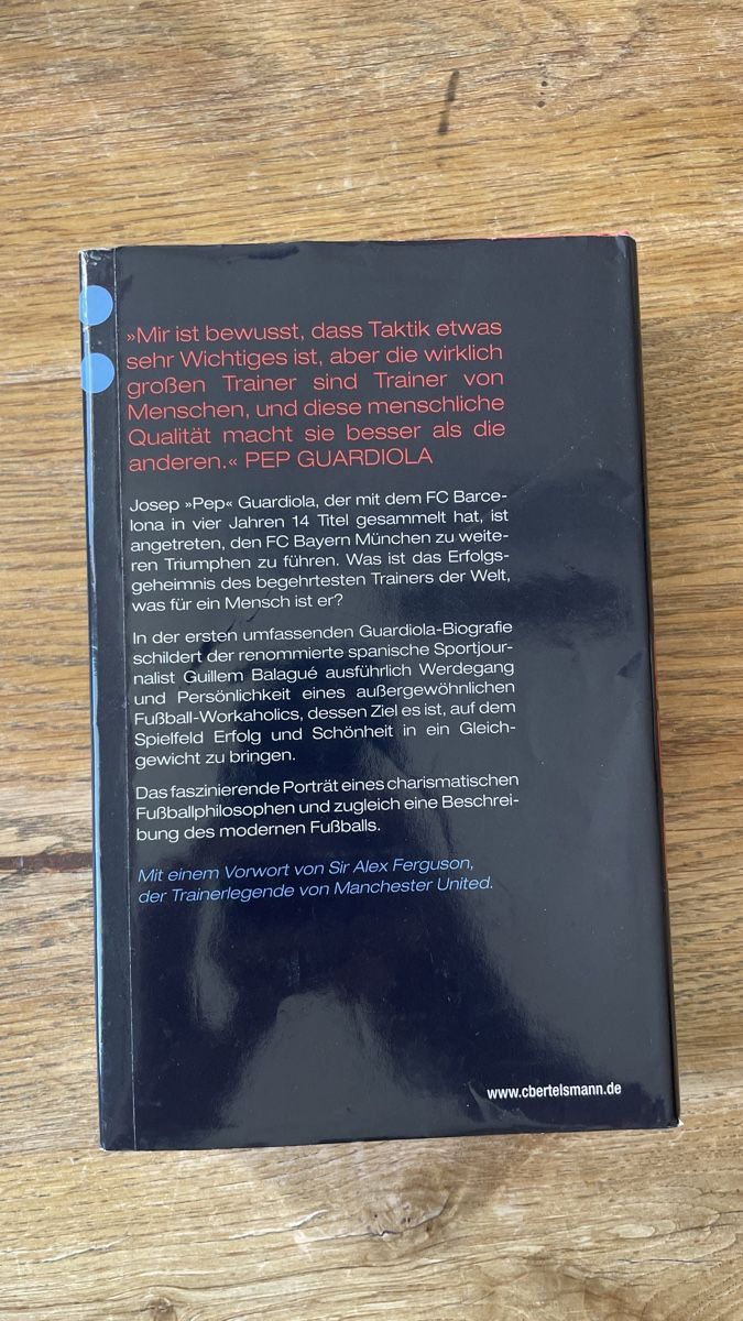 Bücher: Biografie Pep Guardiola – Gebraucht aus Silvaplana von Cassano7 1