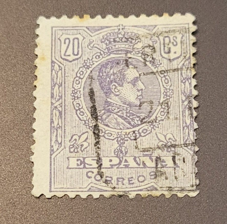 Tutti i francobolli: Spanien 1920 briefmarke – Usato da St Gallen venduto da Stampsalshobby