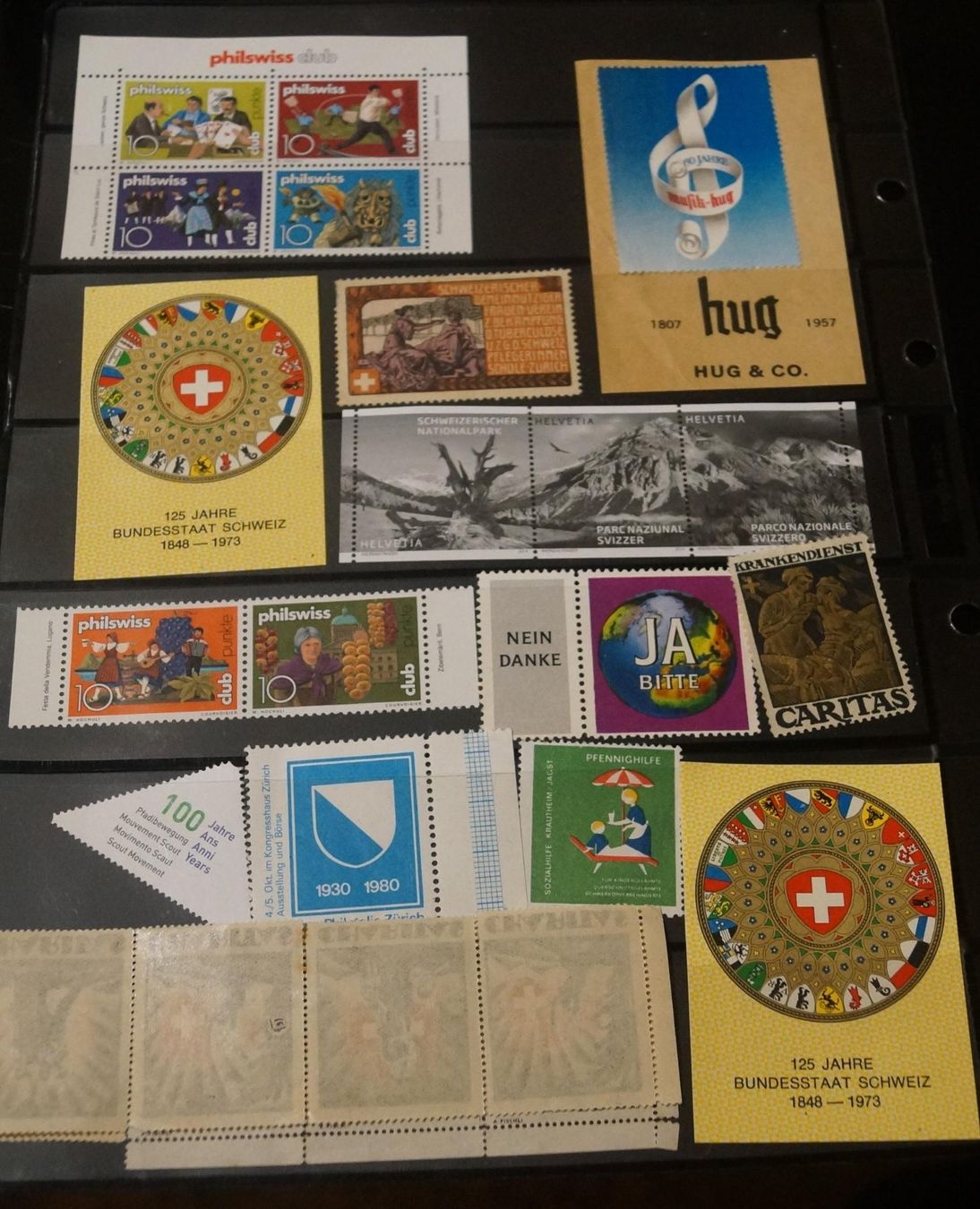 Autobahnvignetten: Sammlung diverse Schweizer Briefmarken und Vignetten – Gebraucht aus Zuben von Rex4 1