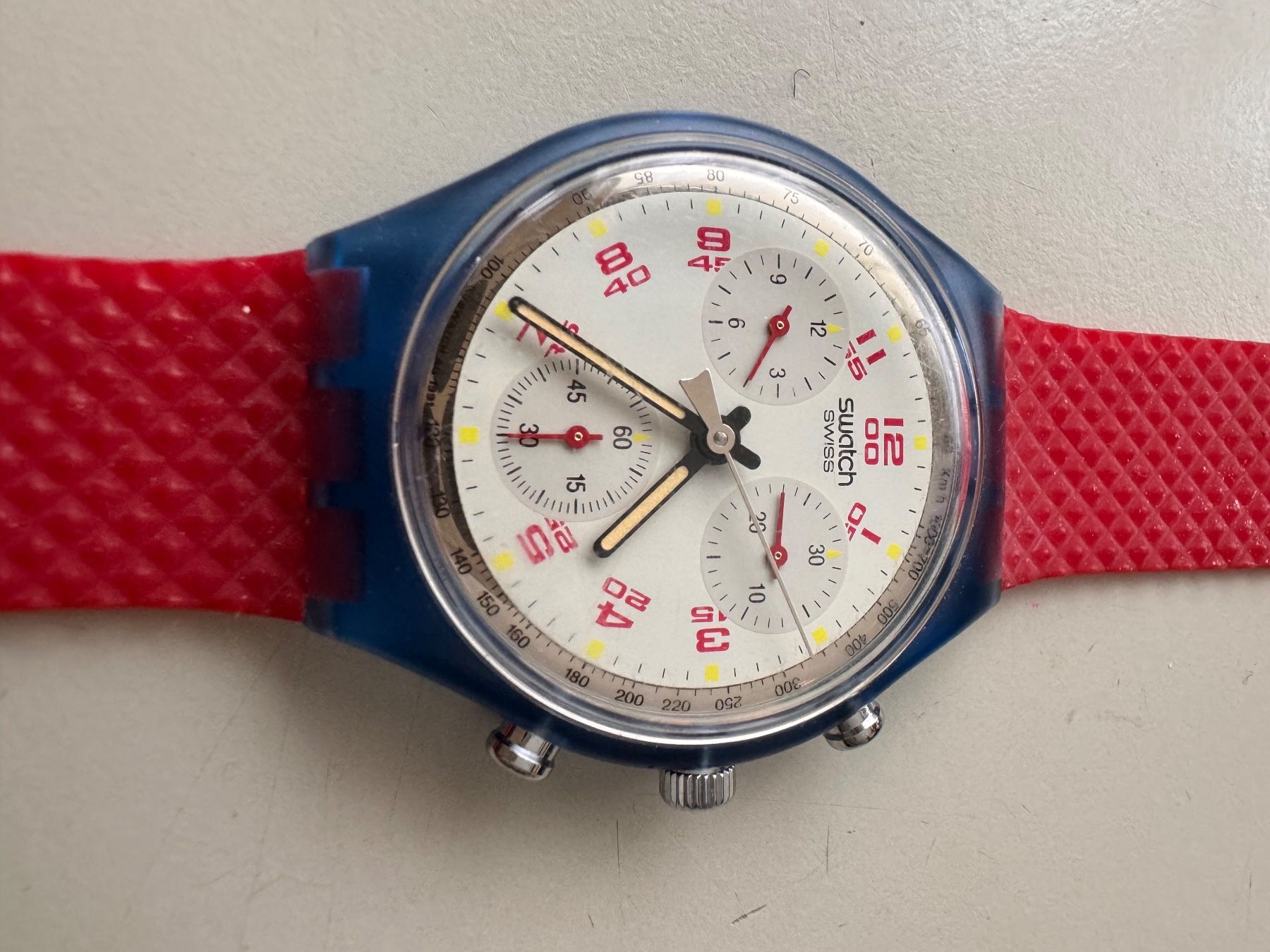 Swatch Uhren: Swatch Uhren Kollektion  Set Vintage – Gebraucht aus Basel von YanaR10 7