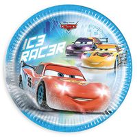 CARS / Pappteller 23cm / 8Stk.