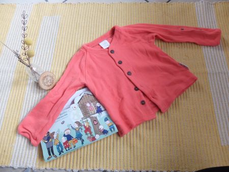 Manymonths Cardigan Corail Laine 98-104/110//Envoi/Versand