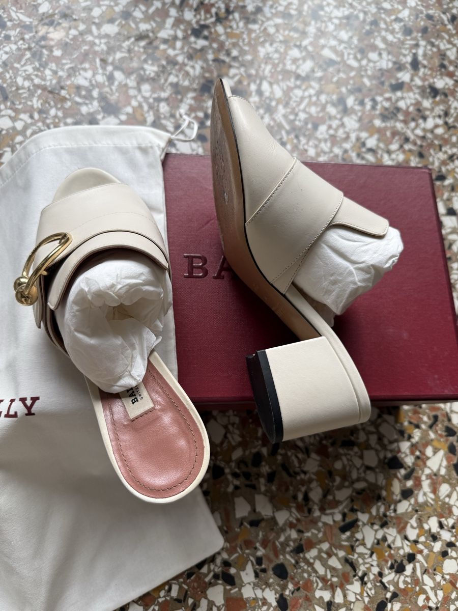 Bally Scarpe da donna: Bally Mules / Heels / Sandalen, Gr. 37 – Usato da Zürich venduto da MCM11 3