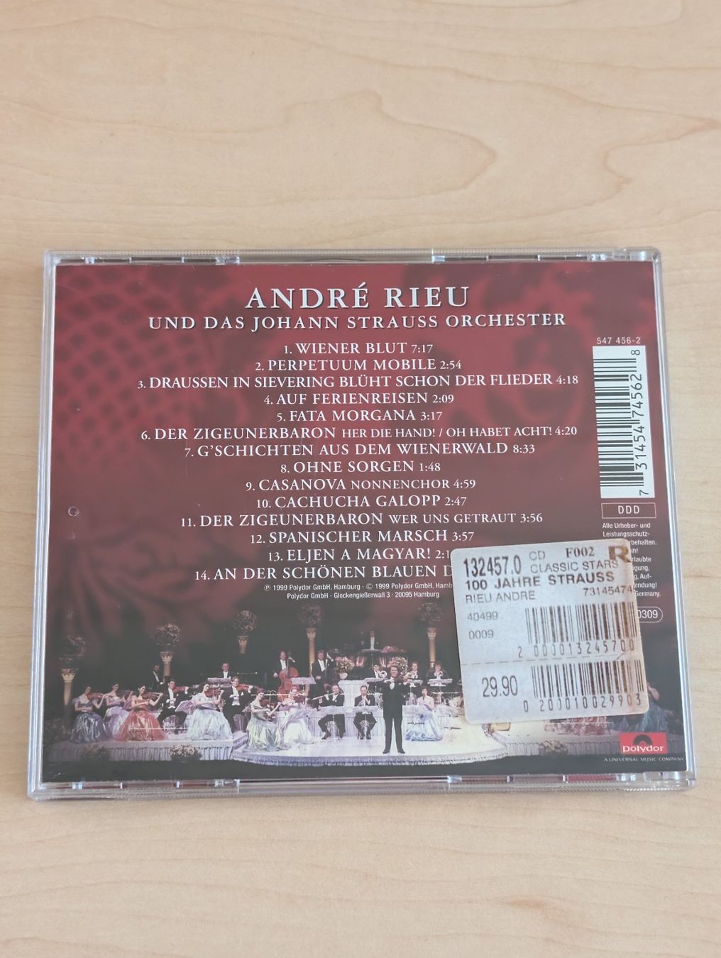 CD: André Rieu - 100 Jahre Strauss – Usato da Spiez venduto da Crazyduck 1