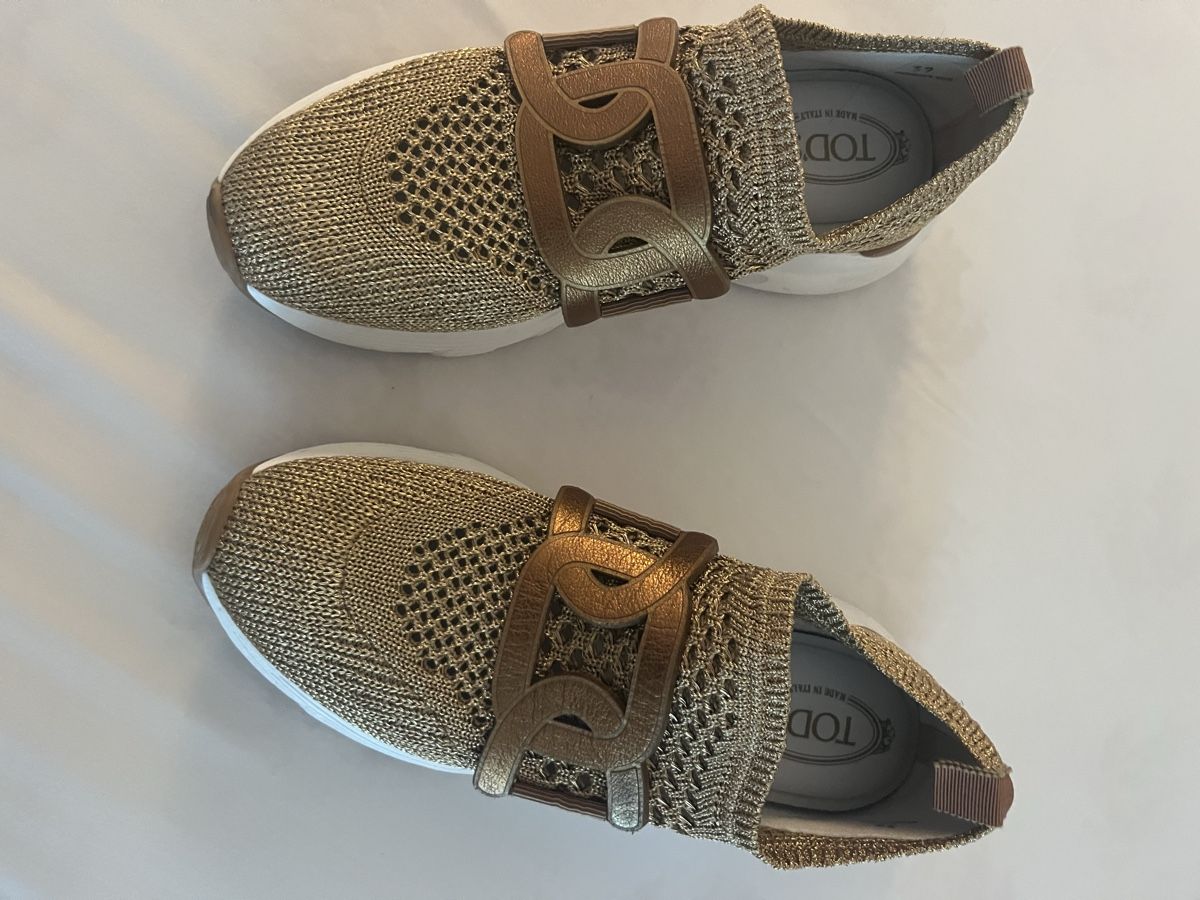 Tod'S Scarpe da donna: Neue Tods Sneakers Kate Gold. 39 – Nuovo (secondo la descrizione) da Saanen venduto da SoniaMichaela 2