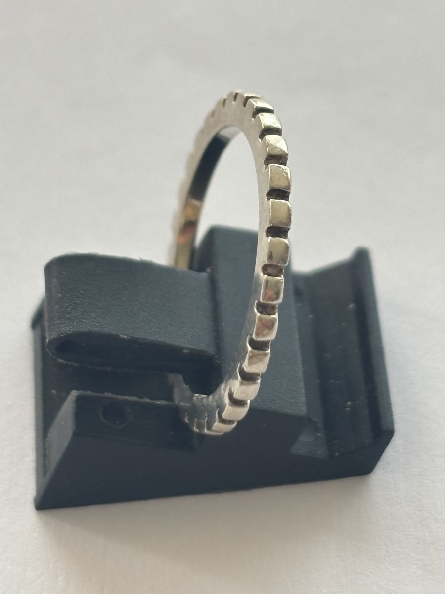 Ringe: Silberring 925 Ringmuster guter Zustand – Gebraucht aus Langnau am Albis von flusspflege
