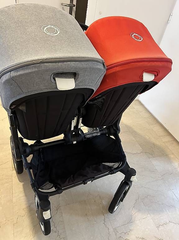 Bugaboo Poussette: Bugaboo Donkey Doppelkinderwagen – D'occasion à Uster par fank_c 2