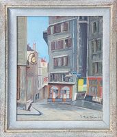 Georges Martin - rue de Genève en 1945