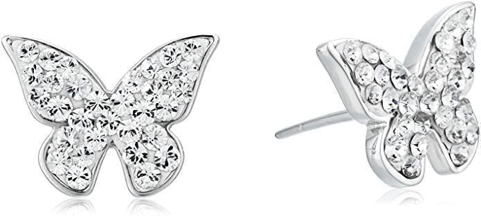 Ohrringe & -stecker: Sterling Silber Swarovski Ohrstecker NEU – Neu und originalverpackt aus Rotkreuz von nat_t9lk