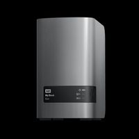WD My Book Duo NAS ohne Festplatten mit Zubehör neuwertig