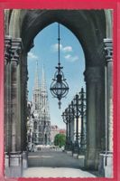 WIEN, BLICK VOM RATHAUS AUF VOTIVKIRCHE, 31.7.1957
