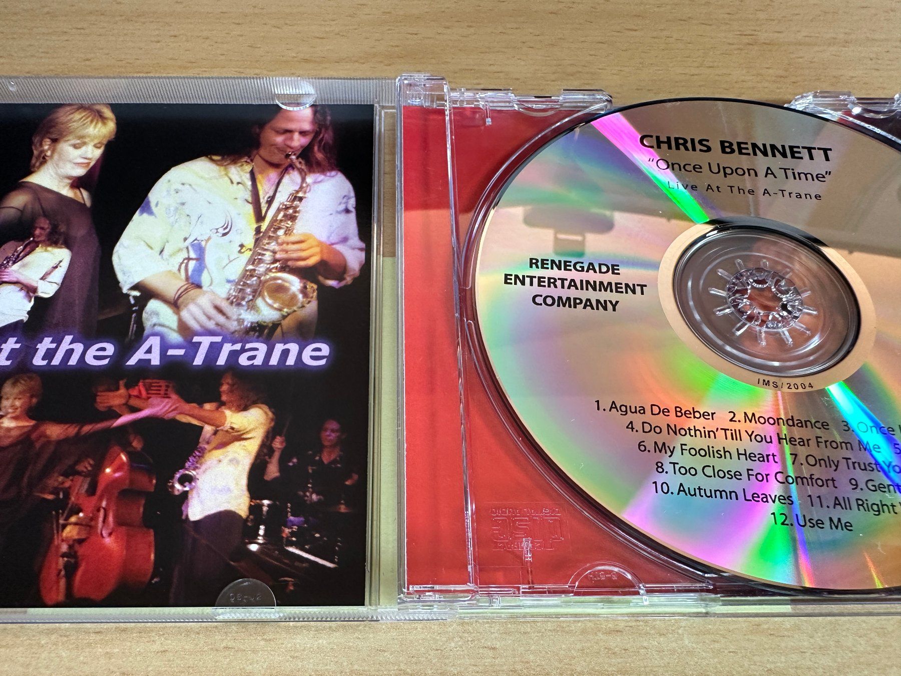 CDs: Chris Bennett - Once Upon a Time Live at the A-Trane – D'occasion à Rikon im Tösstal par Alpenmutz 2