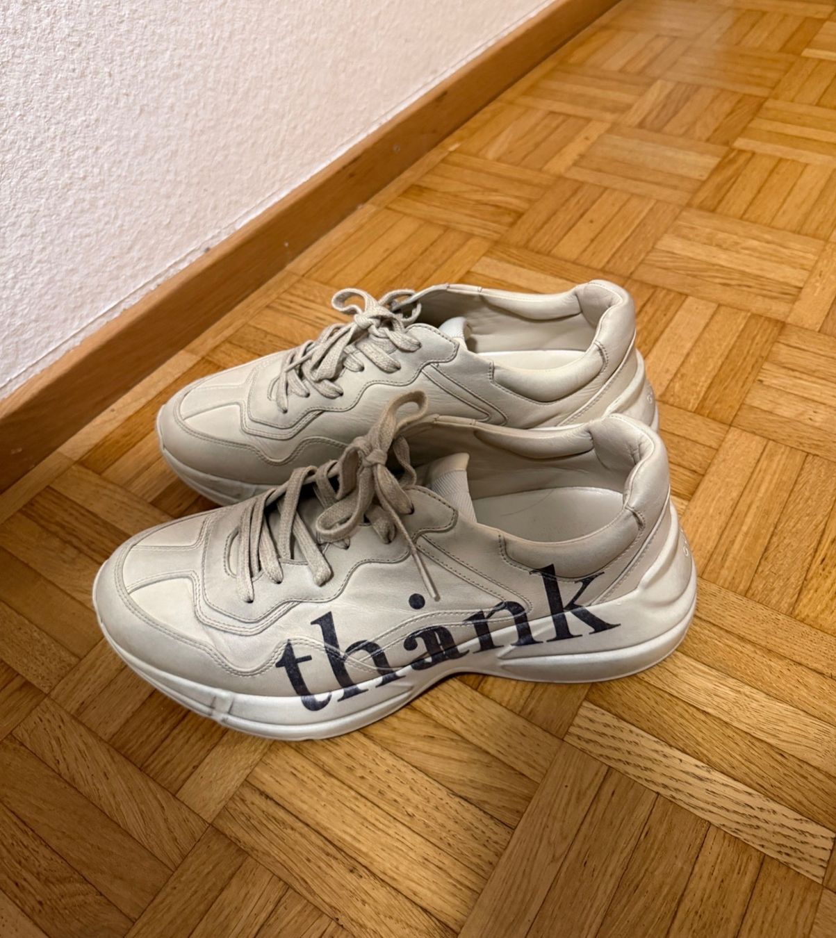 Gucci Herrenschuhe: Gucci Sneaker Beige Grösse 43 – Gebraucht aus Kloten von mla_5rbs