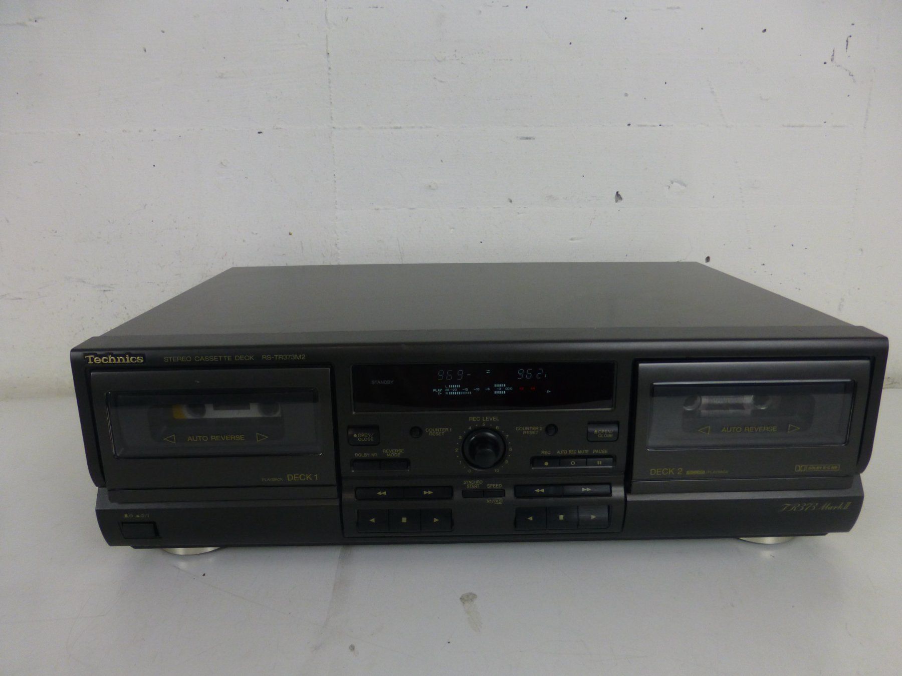Technics Lettore multimediale & Streamer: Technics RS-TR 373 Mark II Top Doppel-Kassettendeck – Usato da Fahrweid venduto da gruenezahn 2