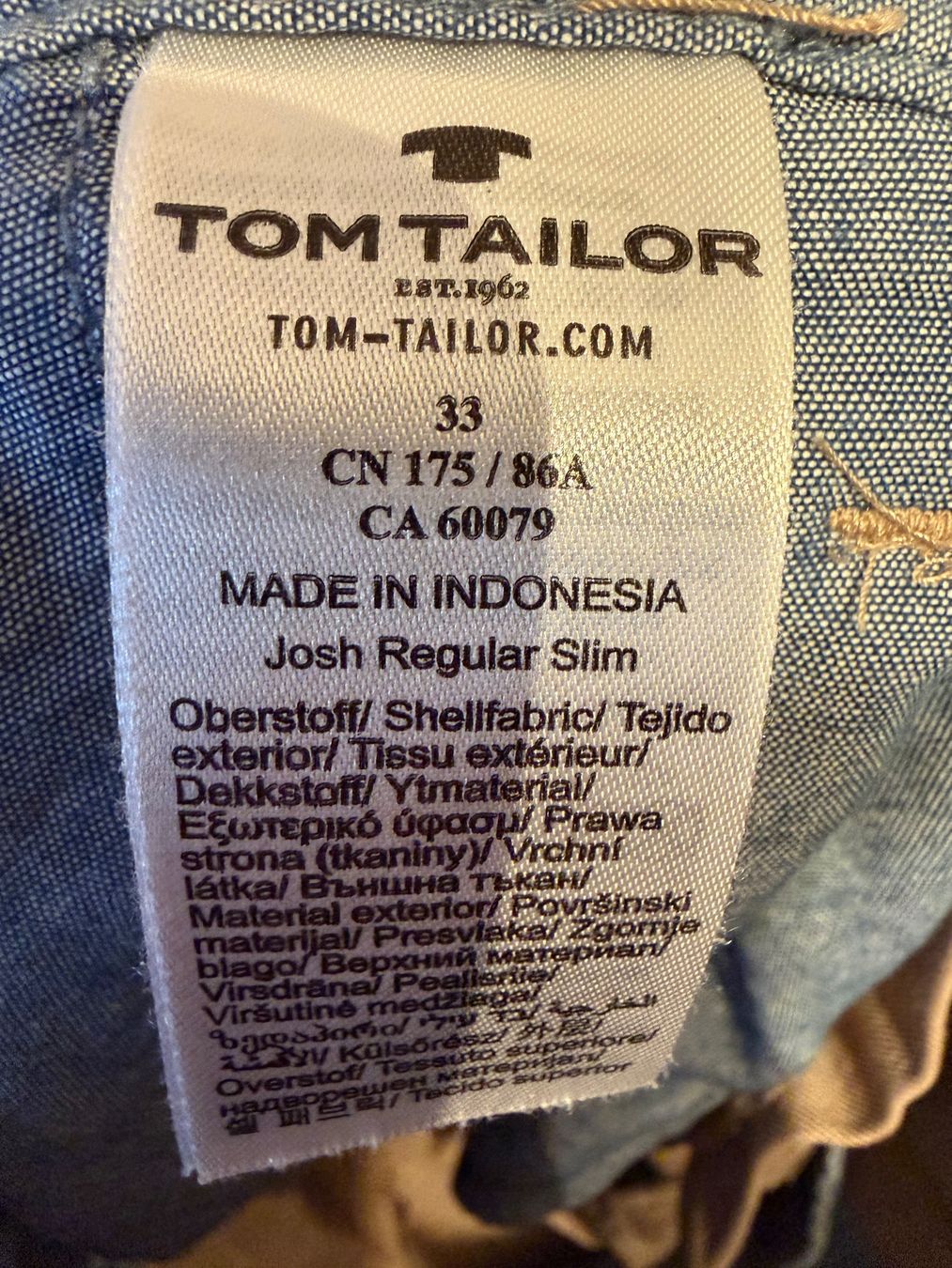 Tom Tailor Pantaloni: Shorts Tom Tailor – Usato da Bern venduto da Strella10 1