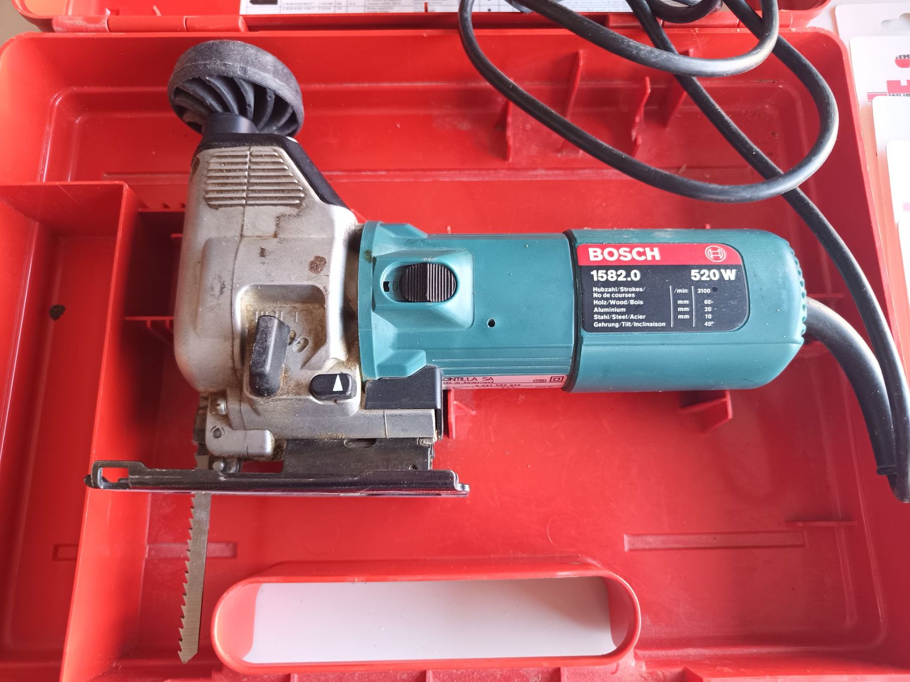 Bosch Sägen: Bosch 1582.0 Stichsäge – Gebraucht aus Oberegg von A-Z.Handel.Loehrer 1