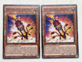 2x Superstarker Samurai Schweissbrenner, Yu-Gi-Oh! Karte