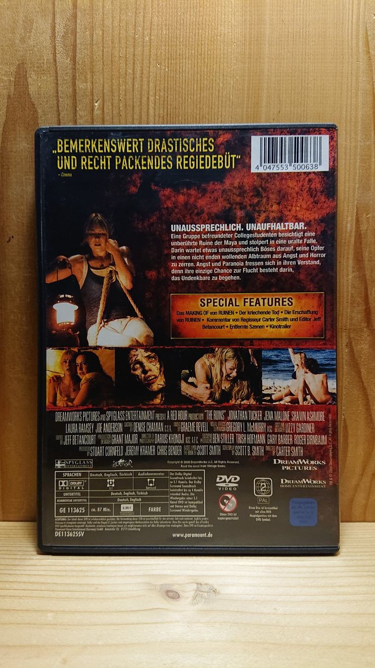 Tutti i DVDs: RUINEN DVD – Usato da Wilderswil venduto da Exebub 1
