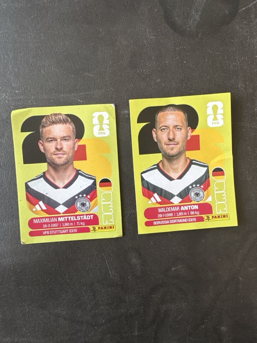 Panini Carte collezionabili: Panini WC 26 Allemagne 2x – Nuovo (secondo la descrizione) da La Tour-de-Peilz venduto da Leeleeka