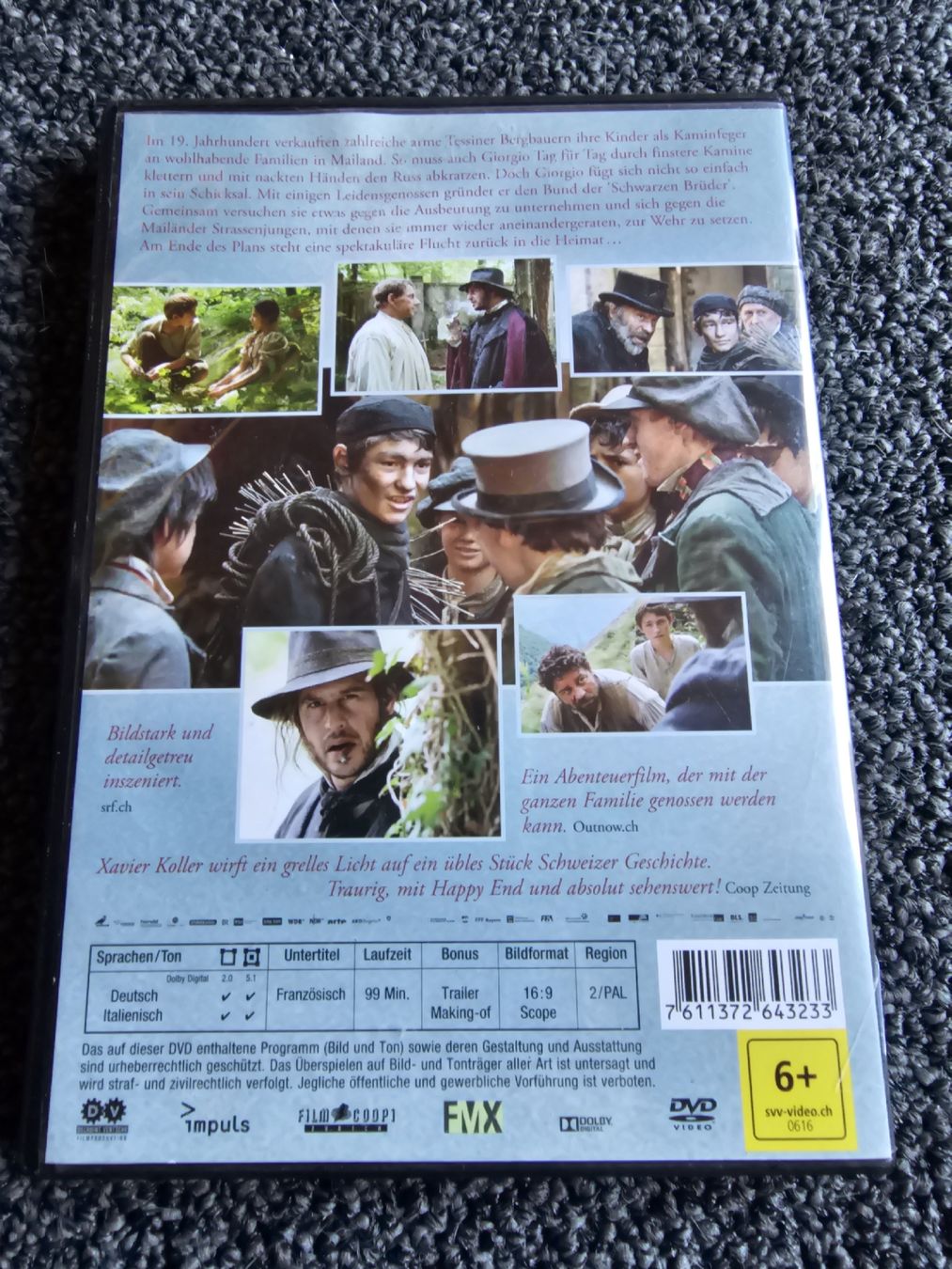 Tutti i DVDs: DVD Die Schwarzen Brüder (22154) – Usato da Ruswil venduto da jan_bxl5 1
