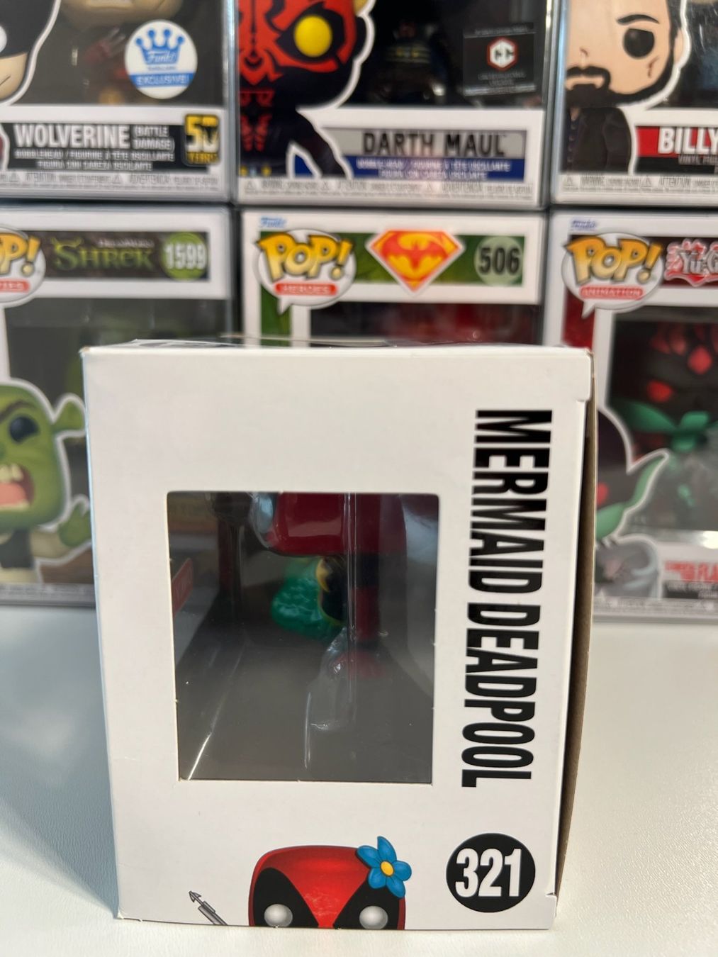 Funko Statuette: Funko POP! Marvel Deadpool Mermaid Deadpool Edition Limitée – Usato da Le Mouret venduto da perfectbijou 3