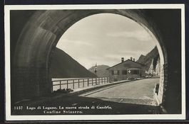 Gandria /Lago di Lugano, La nuova strada