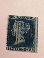 Two Pence Blue 1855 