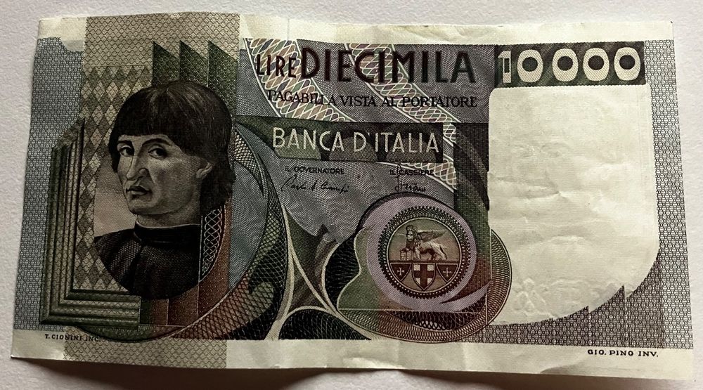 Italien 10‘000 Lire 1980 Kaufen auf Ricardo