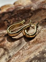 Vintage Creolen Goldfarben