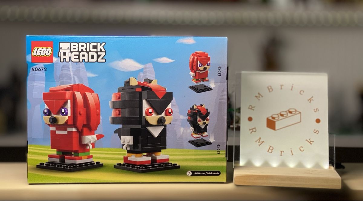 Lego Kit di costruzioni: LEGO Brickheadz Sonic the Hedgehog Shadow & Knuckles 40672 – Nuovo e nell'imballaggio originale da Appenzell venduto da RMBricks 1
