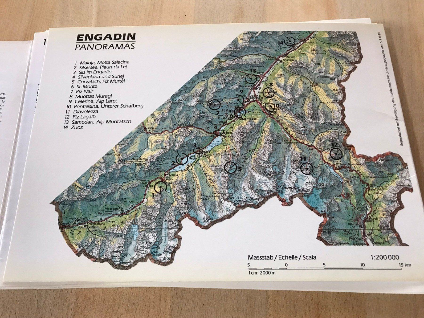 Libri: Buch: Panoramas Engadin – Usato da Ottikon venduto da mindfuel 2