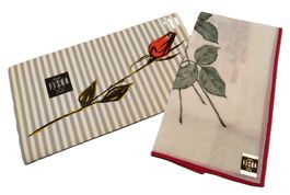 Fisba Taschentuch ±1960 "Rosen" / Neu mit Kuvert ab Fr. 1.-