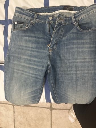 Dolce & Gabbana homme bleu slim taille 32 bon état