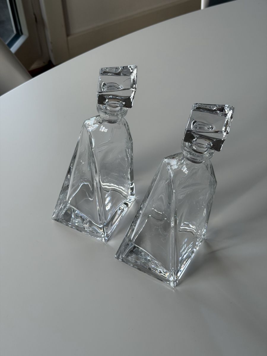 Carafes: 2 Glas Karaffen Vintage – Neuf (Voir description) à Zürich par praadas 1