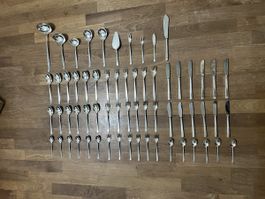 Wilkens Besteck Set 800 Silber umfangreich gepflegt 64 Teile
