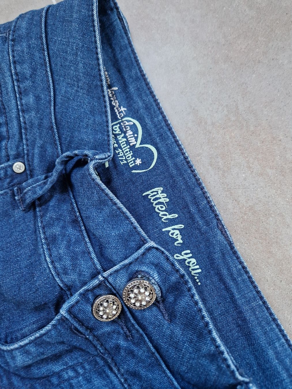 Jeans: Multiblu Jeans Slim 40 dunkelblau – Gebraucht aus Lichtensteig von Cocabana_16 1