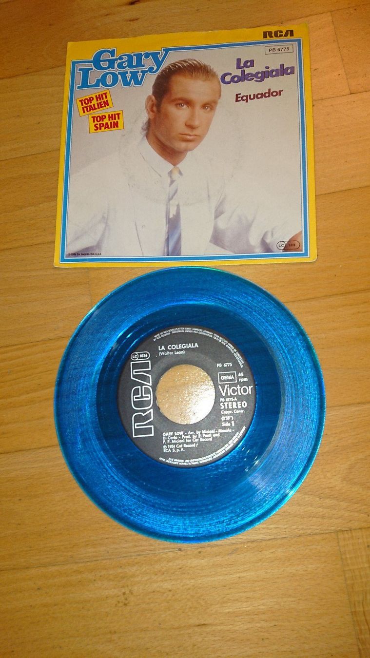 Dischi in vinile: Gary Low - La Colegiala - Single 1984 – Usato da Egg b. Zürich venduto da orwell1984