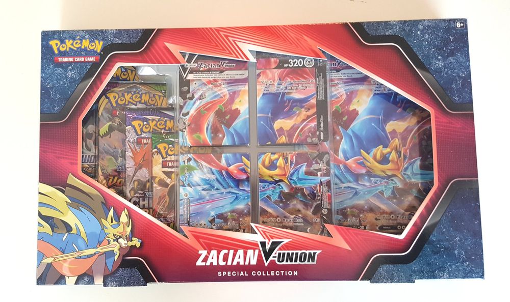 Pokémon Zacian V-Union Special Collection Box EN | Kaufen Auf Ricardo