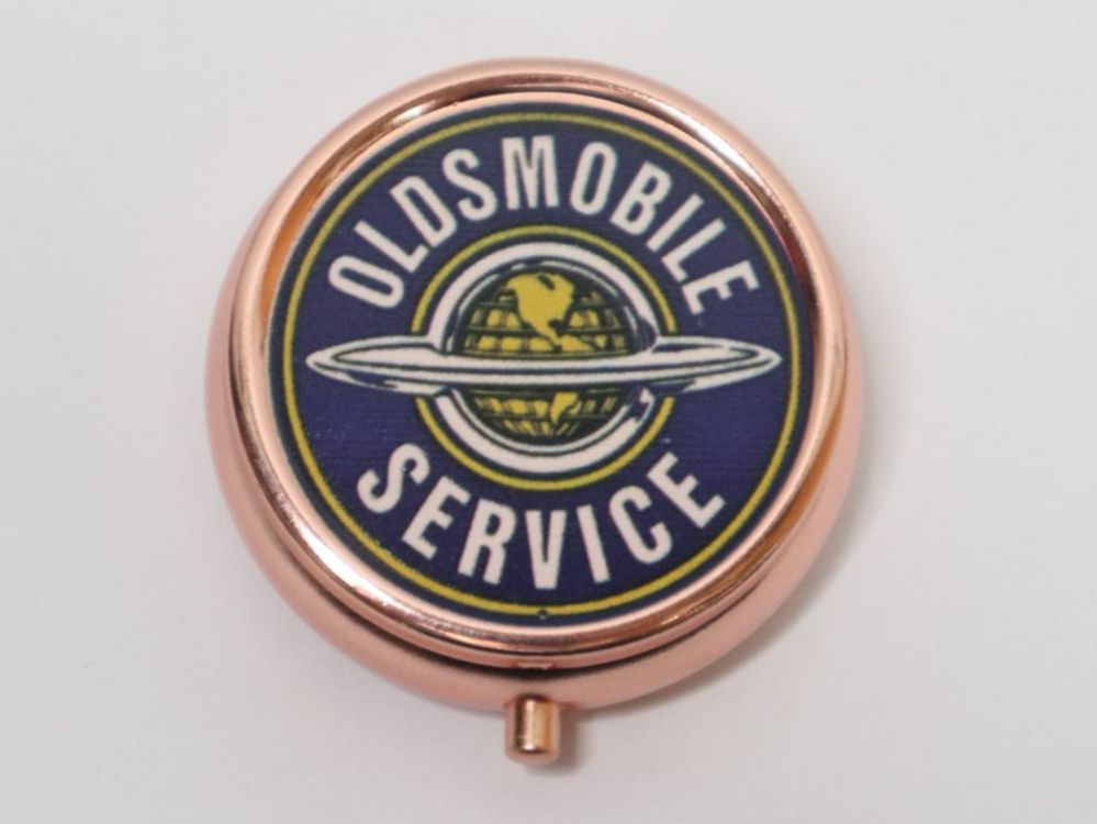 Sonstige Kosmetik & Pflege: Metall Pillendose Oldsmobile Service neu – Neu (gemäss Beschreibung) aus Eschenbach SG von Astalavista