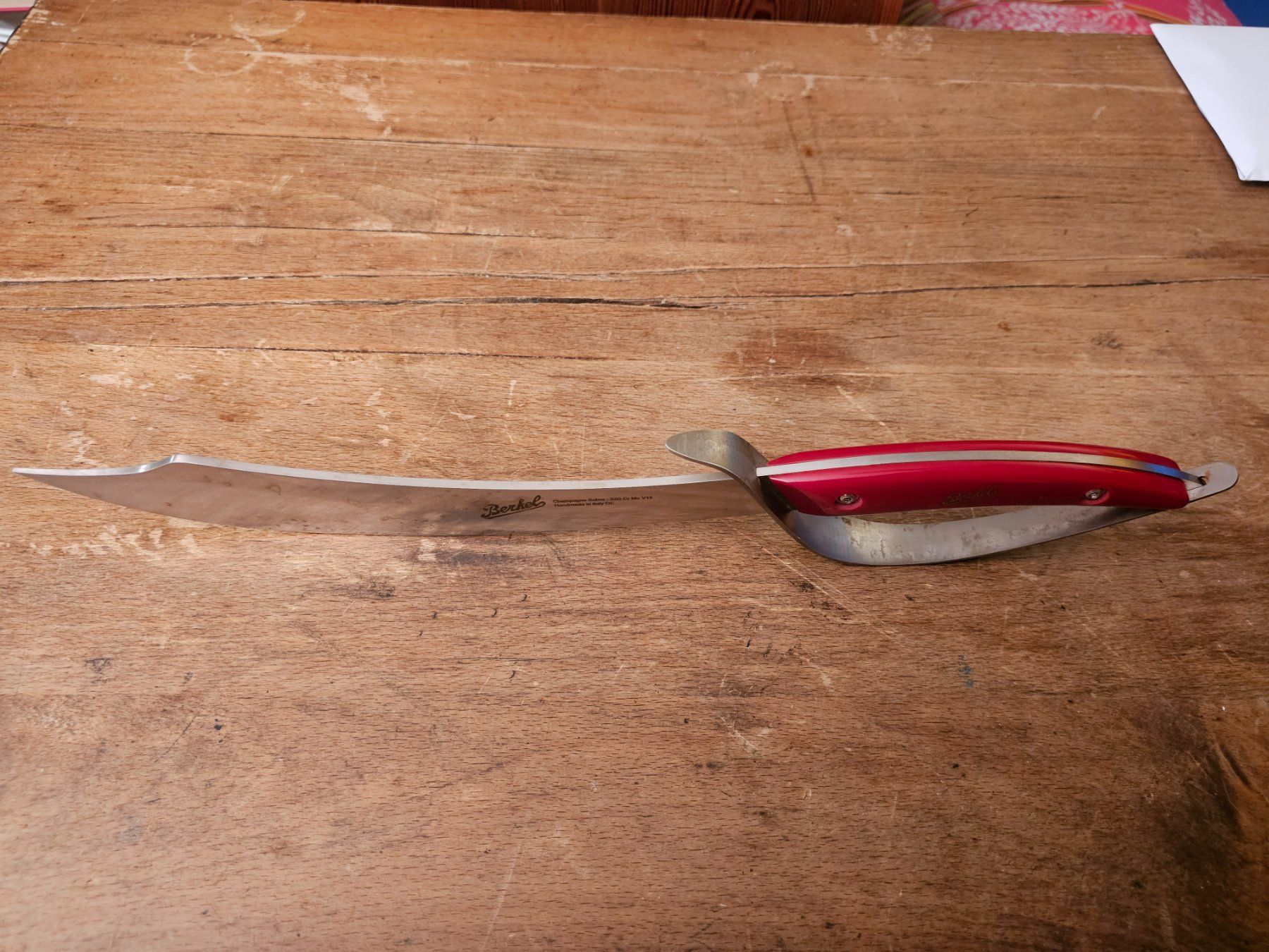 Berkel Coltelli da cucina: BERKEL Champagnersäbel Elegance 45 cm – Usato da Monte Carasso venduto da giave 6