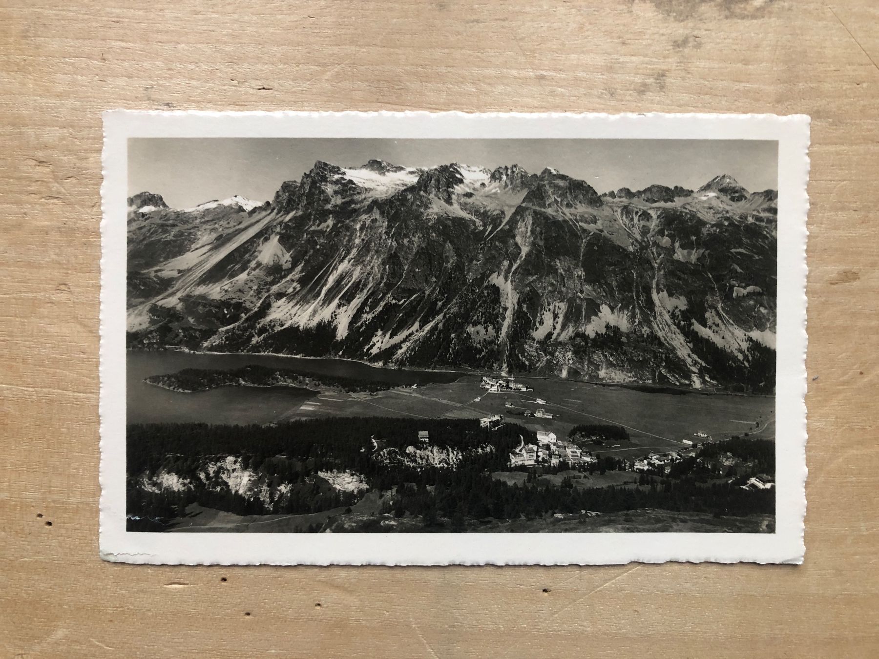 Cartoline postali: Sils im Engadin (vers/ca. 1940) – Usato da Neuchâtel venduto da Atahuallpa